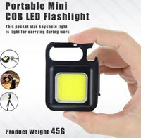 Rechargeable Keychain Light with Magnetic Base & USB-C image 4 PanguDeals Pakistan