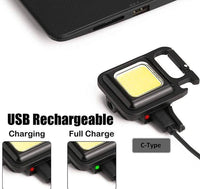 Rechargeable Keychain Light with Magnetic Base & USB-C image 5 PanguDeals Pakistan