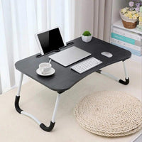 Stylish Black Laptop Table for Home & Office image 4 PanguDeals Pakistan