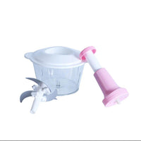 Stainless Steel Manual Meat Grinder 4.7L Transparent image 2 PanguDeals Pakistan