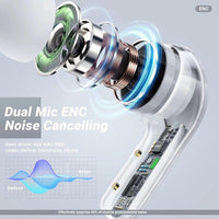Stylish Water Resistant Earbuds with Clear Case image 3 PanguDeals Pakistan