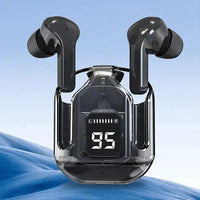 Wireless Noise-Cancelling Earbuds Black Transparent Bluetooth 5.3 image 4 PanguDeals Pakistan