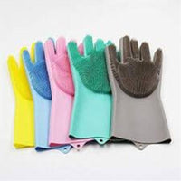2pcs - Silicone Washing Gloves