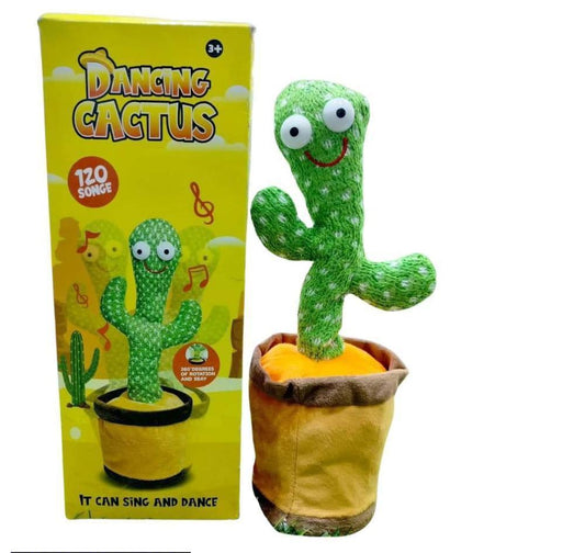 Dancing, Talking Cactus | Tree Cactus Plush Toy