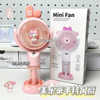 Portable Rechargeable Fan Pink Sanrio Character Design image 1 PanguDeals Pakistan