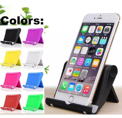 Foldable Phone Holder 10cm ABS Colorful Portable image 1 PanguDeals Pakistan