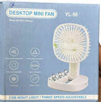 Portable White Ice Cube Cooling Desk Fan image 3 PanguDeals Pakistan