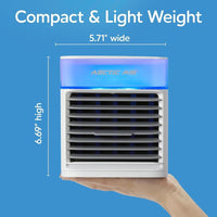 Mini Air Cooler Black ABS 3cm Compact Lightweight image 1 PanguDeals Pakistan