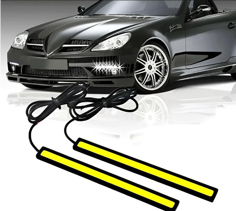 LED Strip Lights for Motorcycles & Cars - Bright White, Durable ABS, 8 Pcs image 1 PanguDeals Pakistan