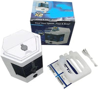 Mini Air Cooler with Humidifier & Fan, 1440 Watts, ABS Plastic, Blue Design image 4 PanguDeals Pakistan