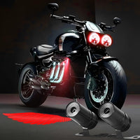Multicolor Angel Wing LED Light for Motorcycle & Car image 3 PanguDeals Pakistan