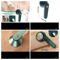 Portable Lint Remover Green 1200mAh Battery image 2 PanguDeals Pakistan