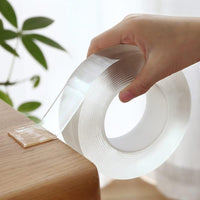 White ABS Double Sided Tape 1 Pc Durable Adhesive image 1 PanguDeals Pakistan