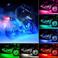 Multicolor LED Strip Light for Motorcycles ABS Plastic image 3 PanguDeals Pakistan