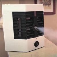 Mini Air Cooler with Humidifier & Fan, 1440 Watts, ABS Plastic, Blue Design image 3 PanguDeals Pakistan