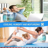 Compact Air Cooler White ABS Night Light for Home image 5 PanguDeals Pakistan