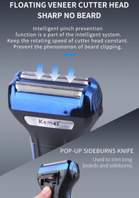 Kemei KM-6332  - 3 in 1 Electric Trimmer For Men image 5 PanguDeals Pakistan