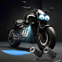 Multicolor Angel Wing LED Light for Motorcycle & Car image 2 PanguDeals Pakistan