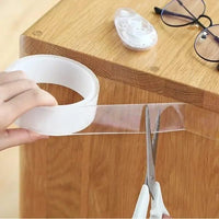White ABS Double Sided Tape 1 Pc Durable Adhesive image 3 PanguDeals Pakistan
